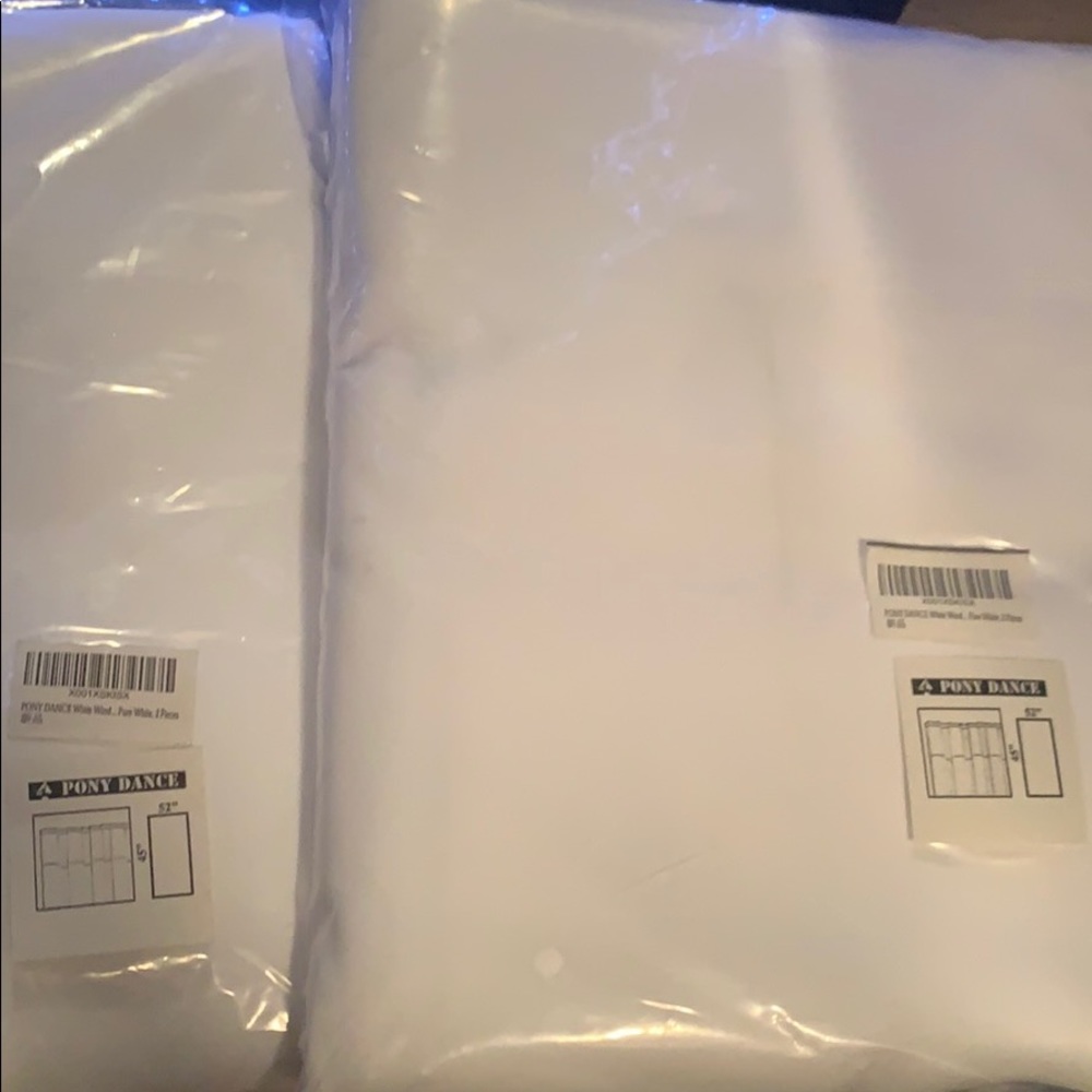 Sun and temp block curtains